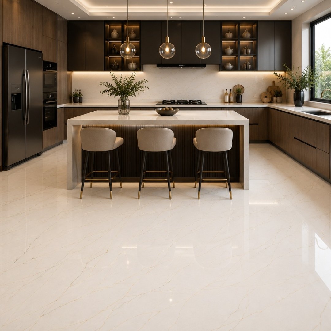 AL En Oxford Crema Marble & Stone Kitchen Tiles - My Home Studio
